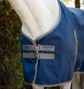 Horseware Rambo Stalldecke Stable Rug 0g navy