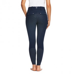 Ariat Damen Vollgrip Reithose Tri Factor Navy 34