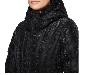 Samshield Damen Winterjacke Courchevel Ice Schwarz