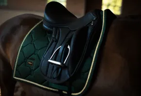 Equestrian Stockholm Dressur Schabracke Forest Green Full