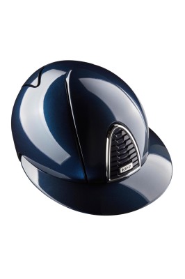KEP Reithelm Cromo 2.0 m. Inlay Glänzend Shine Polo blau 59L