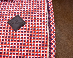 Kentucky Schabracke Velvet Print Springen Violett