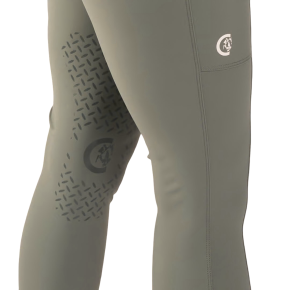 Kentucky Reitleggings Kniegrip Dusty Green