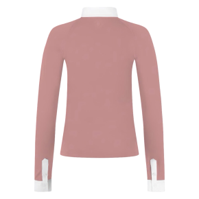 Kentucky Damen Turniershirt Langarm Classic Glitter Old Rose