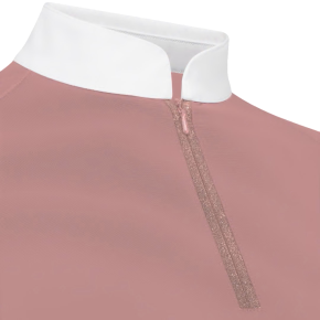 Kentucky Damen Turniershirt Kurzarm Classic Glitter Old Rose