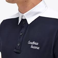 Cavalleria Toscana Jersey Turniershirt Männer navy gr. XL